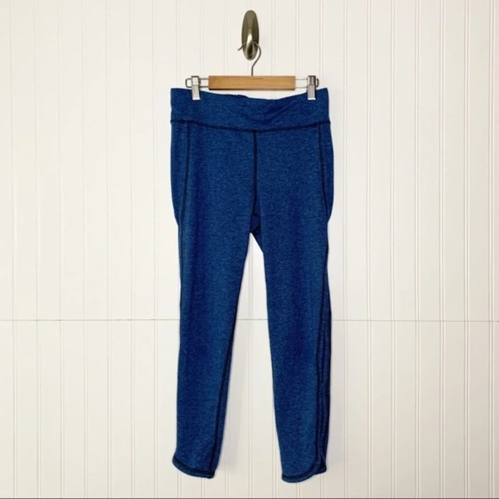 Free People Movement Womens Medium Heathered Blue Infinity Leggings